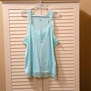 Mossimo lace trim tank
